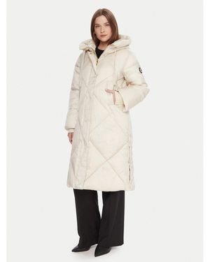 Lola Casademunt Winterjacke Lf2501002 Relaxed Fit - Weiß