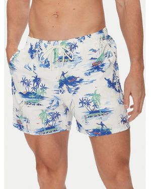 Tommy Hilfiger Badeshorts Um0Um03491 Regular Fit - Blau