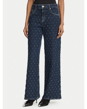 Liu Jo Jeans Uf6173 D0374 Straight Fit - Blau