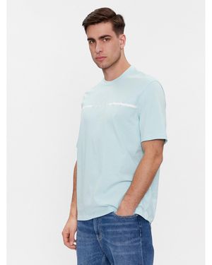 ARMANI EXCHANGE T-Shirt 3Dztlg Zj9Jz 15Cy Violett Regular Fit - Weiß