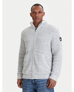 Quiksilver Strickjacke Boketto Eqysw03324 Regular Fit - Grau
