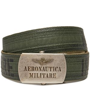 Aeronautica Militare Herrengürtel 251Ci317Ct3585 - Grün
