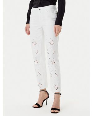 Morgan Jeans 252-Pbrad Straight Fit - Weiß