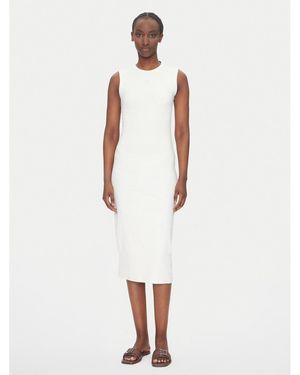 Calvin Klein Kleid Für Den Alltag Lv047C240G Slim Fit - Weiß