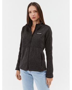 Columbia Fleecejacke W Sweater Weather Full Zip Regular Fit - Schwarz