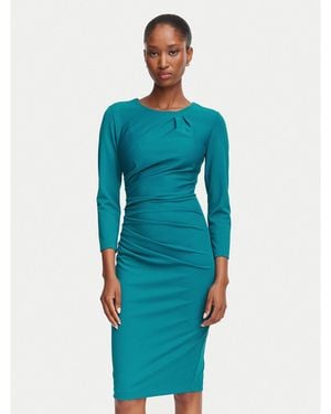 Rinascimento Coctailkleid Cfc0130327003 Slim Fit - Blau
