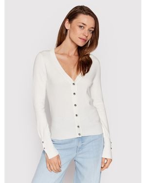 Guess Strickjacke Zena W2Yr33 Z2V62 Regular Fit - Weiß