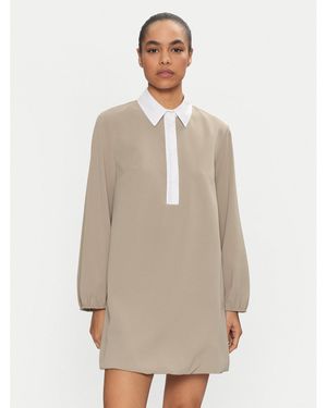 Please Kleid Für Den Alltag A12Ycsi000 Loose Fit - Natur