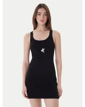 One Teaspoon Sommerkleid Singlet 26495A Slim Fit - Schwarz
