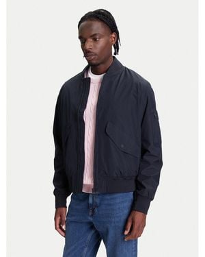 Tommy Hilfiger Bomberjacke Mw0Mw39629 Regular Fit - Blau