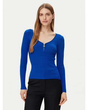 Morgan Pullover 232-Mbanza Slim Fit - Blau