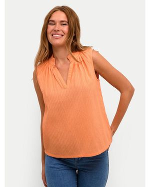 Kaffe Bluse Alice 10508545 Regular Fit - Orange