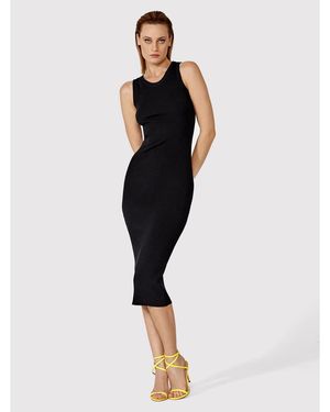 Simplee Sommerkleid Sud011 Slim Fit - Schwarz