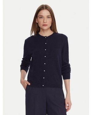 Benetton Strickjacke 1002D501U Regular Fit - Blau