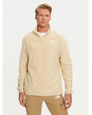 The North Face Fleecejacke Glacier Nf0A855W Regular Fit - Natur