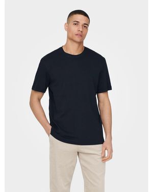 Only & Sons T-Shirt 22025208 Regular Fit - Blau