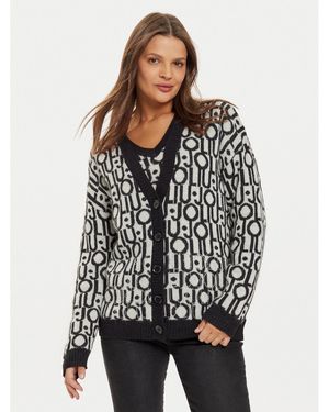 Liu Jo Strickjacke Wf4460 Ma30P Regular Fit - Schwarz