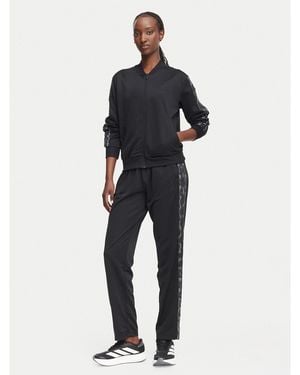 adidas Jogginganzug Essentials 3-Stripes Kg1875 Regular Fit - Schwarz
