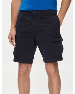 Napapijri Stoffshorts N-Deline Np0A4Hot Regular Fit - Blau
