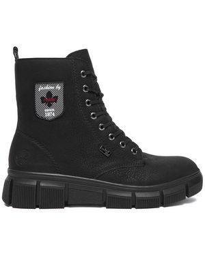 Rieker Schnürschuhe Ceo-X3410-00 - Schwarz
