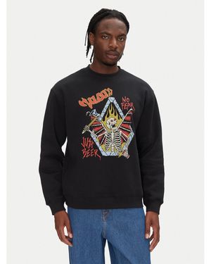 Volcom Sweatshirt Noder A4612511 Classic Fit - Schwarz