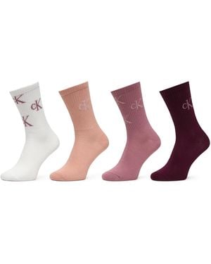 Calvin Klein Lange Socken 701241212 - Lila