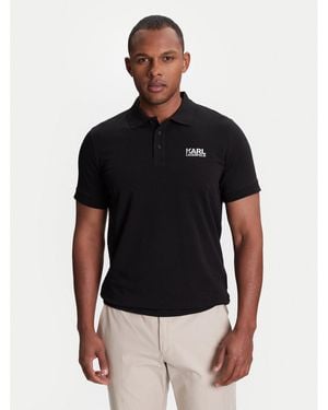 Karl Lagerfeld Poloshirt 745088 553235 Regular Fit - Schwarz