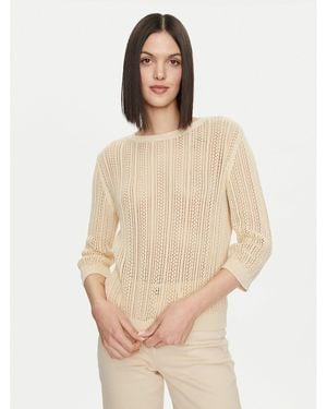 Benetton Pullover 1394D10Af Regular Fit - Natur