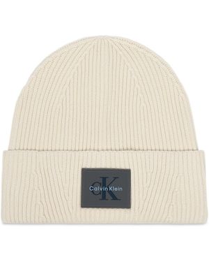 Calvin Klein Mütze Monologo Lv04D8096G - Natur