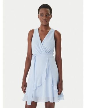Morgan Coctailkleid 241-Rosval Himmelblau Regular Fit