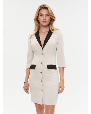 Rinascimento Kleid Für Den Alltag Cfc0019257002 Slim Fit - Natur