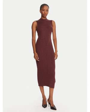 Guess Strickkleid W5Bk23 Z3Ow2 Slim Fit - Rot