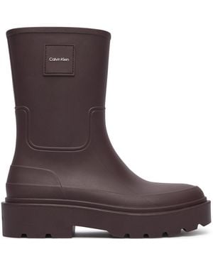 Calvin Klein Gummistiefel Rainboot Rubber Hw0Hw03179 - Braun