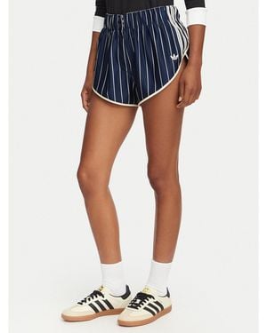adidas Sportshorts Pinstripe Firebird Kt1852 Regular Fit - Blau