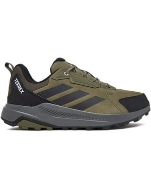 adidas Trekkingschuhe Terrex Anylander Leather Hiking Kj5211 - Grün