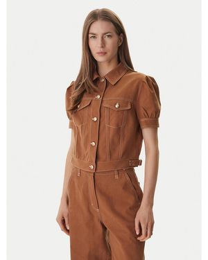 Guess Jeansjacke W6Gl08 W1804 Regular Fit - Braun