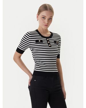 Morgan Pullover 261-Mattea Slim Fit - Schwarz
