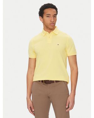 Tommy Hilfiger Poloshirt 1985 Mw0Mw17770 Regular Fit - Gelb