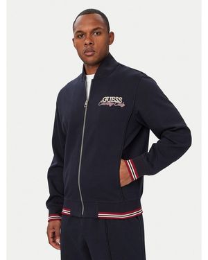 Guess Sweatshirt M6Yq29 K4250 Regular Fit - Blau