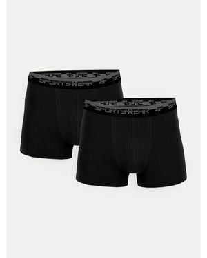 4F 2Er-Set Boxershorts Wmm00Ubxsm051 - Schwarz