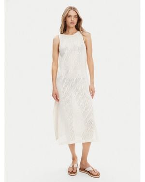 Roxy Strandkleid Erjx603455 Regular Fit - Weiß