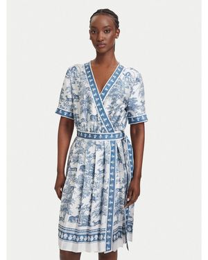 Fracomina Kleid Für Den Alltag Fs26Sd1010W435K5 Regular Fit - Blau