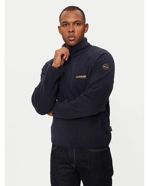 Napapijri Fleecejacke Dolent Np0A4Hzo Regular Fit - Blau