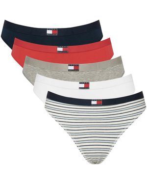 Tommy Hilfiger String-Set Uw0Uw05642 - Rot
