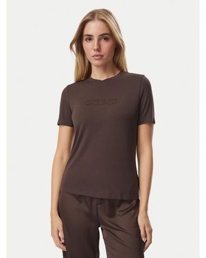Guess T-Shirt O6Gi00 Kbf92 Regular Fit - Braun