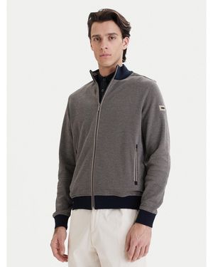Bugatti Strickjacke 8750-15142E Regular Fit - Grau