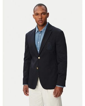 Tommy Hilfiger Sakko Mw0Mw43515 Regular Fit - Blau