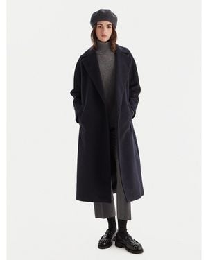 Weekend by Maxmara Wollmantel Tempera 2525016082 Regular Fit - Schwarz