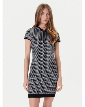 MICHAEL Michael Kors Strickkleid Mt5834Lhqg Regular Fit - Blau