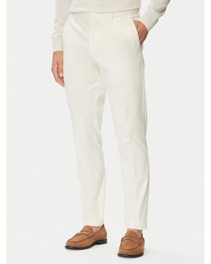 BOSS Chinos C-Genius-Dtl-Wg-264F 50571185 Slim Fit - Weiß